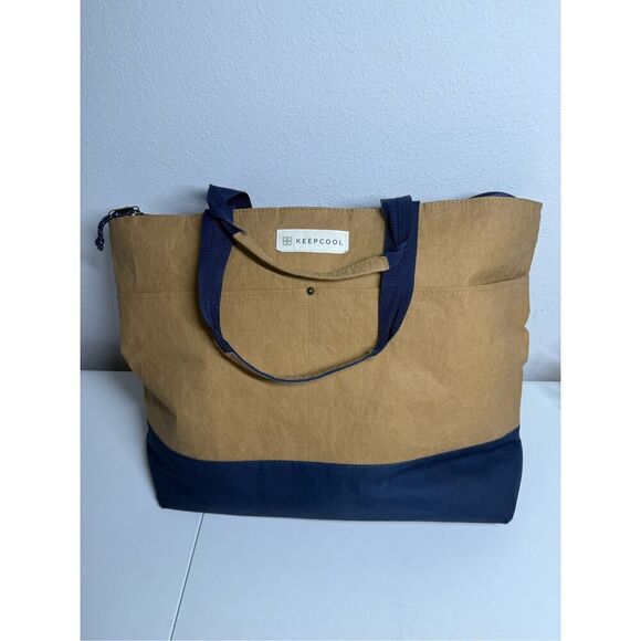 KEEPCOOL Extra Large Reusable Insulated Shopping Cooler Bag 23”Wide Zip Close - Picture 3 of 15